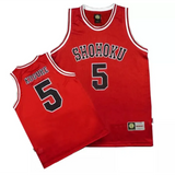 Shohoku Basketball Team Jersey - Sakuragi Hanamichi, Rukawa