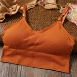 Women's Seamless Bralette with Removable Pads