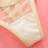 Seamless Elastic Thongs