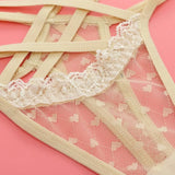 Seamless Elastic Thongs