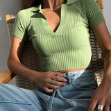 Women's Short Sleeved Polo
