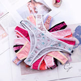 Silk Sexy Thongs for Women