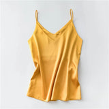Sleeveless V-Neck Tops