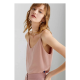 Sleeveless V-Neck Tops