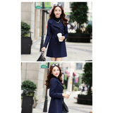 Korean Slim Wool Coats