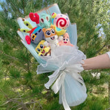 SpongeBob Plush Bouquet – Cute Gift for Birthdays & Graduations