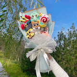 SpongeBob Plush Bouquet – Cute Gift for Birthdays & Graduations