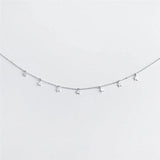 Star Pendant Choker Necklace
