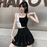 Streetwear Punk Style Crop Top