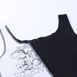 Streetwear Punk Style Crop Top
