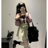 Sweet Harajuku Lace Ruffle Blouse