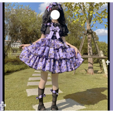 Sweet Lolita Bow Ruffle Dress