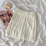 Sweet Lolita Knit Skirt Set