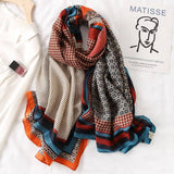 Plaid Tartan Street Fashion Scarves