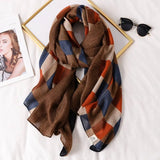 Plaid Tartan Street Fashion Scarves