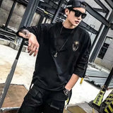Techwear Lace-Up T-Shirt