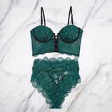 Sexy Two Pieces Lace Set