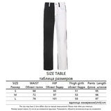 Black and White Patchwork Jeans