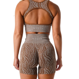 Wild Thing Zebra Fitness Shorts