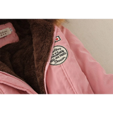 Women's Winter Cotton Jacket - Hooded Slim Fit Warm Parka