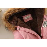 Women's Winter Cotton Jacket - Hooded Slim Fit Warm Parka
