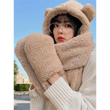 Winter Knitted Cap Sets