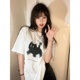 Y2K Buzzed Cat Tee