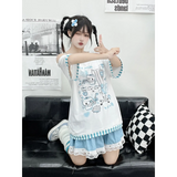 Y2K Harajuku T-Shirt – Japanese Patchwork