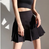 Y2K High Waist Pleated Skirt – Summer Mini Skirt for Women