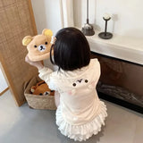 Y2K Harajuku Kawaii Hoodie – Sweet Soft Girl Zipper Cartoon Jacket