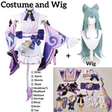 Genshin Yumemizuki Cosplay Kimono – Kawaii Fantasy Dress Set