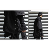 Techwear Zip Turtleneck Sweatshirt