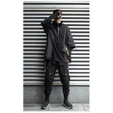 Techwear Zip Turtleneck Sweatshirt