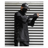 Techwear Zip Turtleneck Sweatshirt
