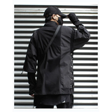Techwear Zip Turtleneck Sweatshirt