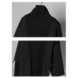 Techwear Zip Turtleneck Sweatshirt