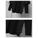 Techwear Zip Turtleneck Sweatshirt